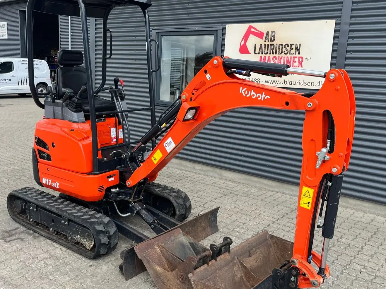 Billede 3 - Kubota U17-3 Hydraulisk hurtigskifte Kun kørt 212T