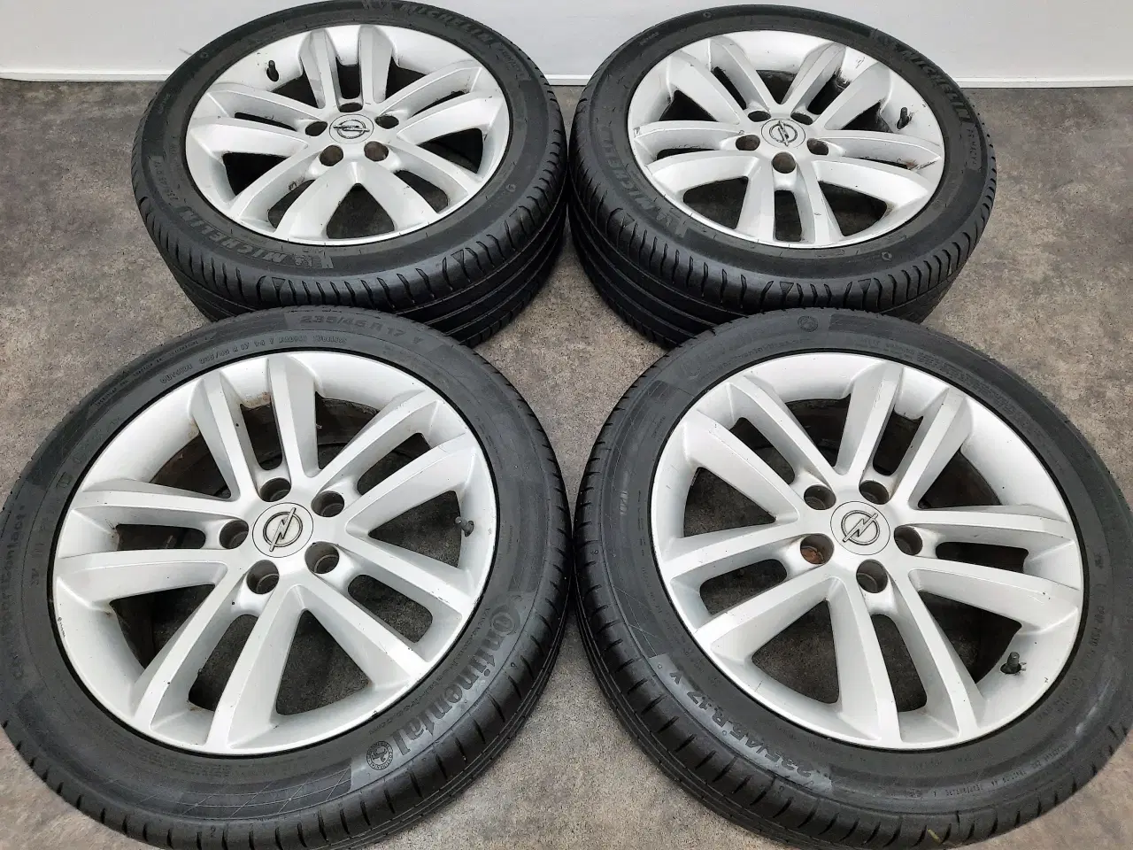 Billede 5 - 5x110 17" ET41 nav 65,1ø Opel sommersæt