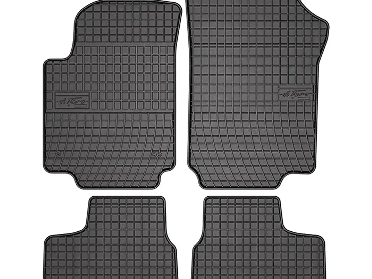 Billede 1 - Gummimåtter Seat MII, Skoda Citogo, VW UP, 2011-2019