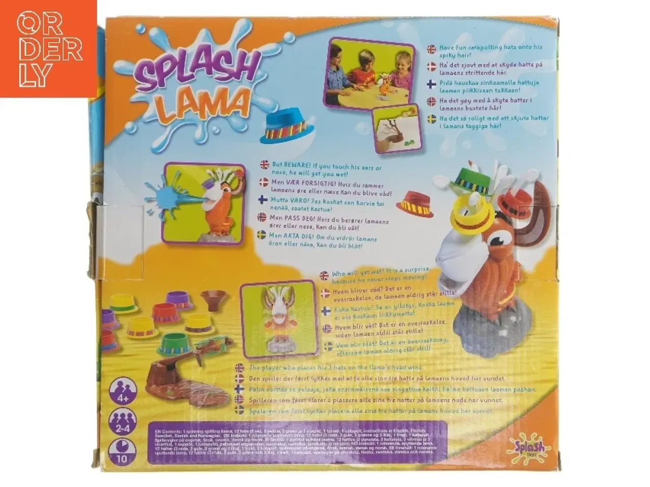 Billede 4 - Splash Lama legetøjsspil fra Splash (str. 27x27 cm)