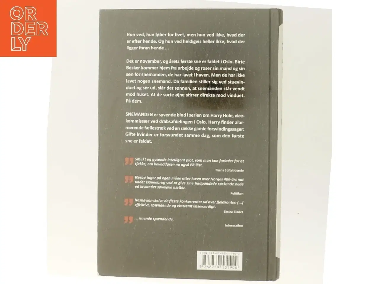 Billede 3 - Snemanden af Jo Nesbø (Bog)