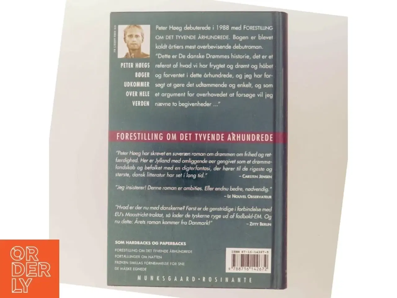 Billede 3 - Forestilling om det tyvende århundrede : roman af Peter Høeg (f. 1957-05-17) (Bog)