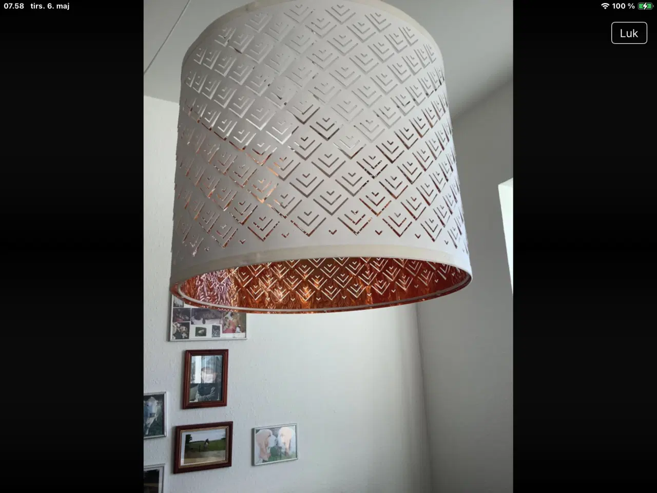 Billede 1 - Loftlampe 