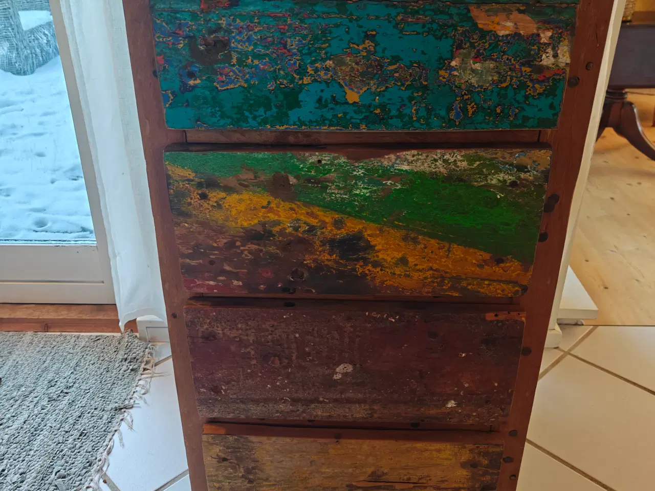 Billede 1 - Unik og imponerende kommode lavet af drivtømmer by