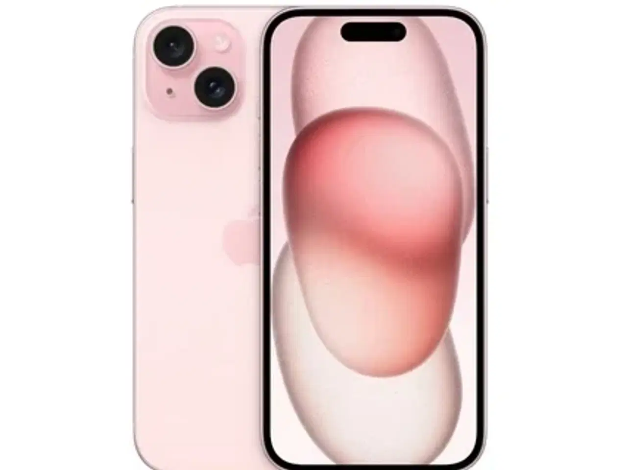 Billede 1 - Apple iPhone 15 128GB (Lyserød) eSIM - Grade B
