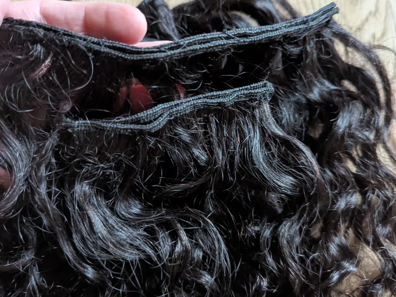 Billede 6 - Extensions human virgin 34 inches curl hair.