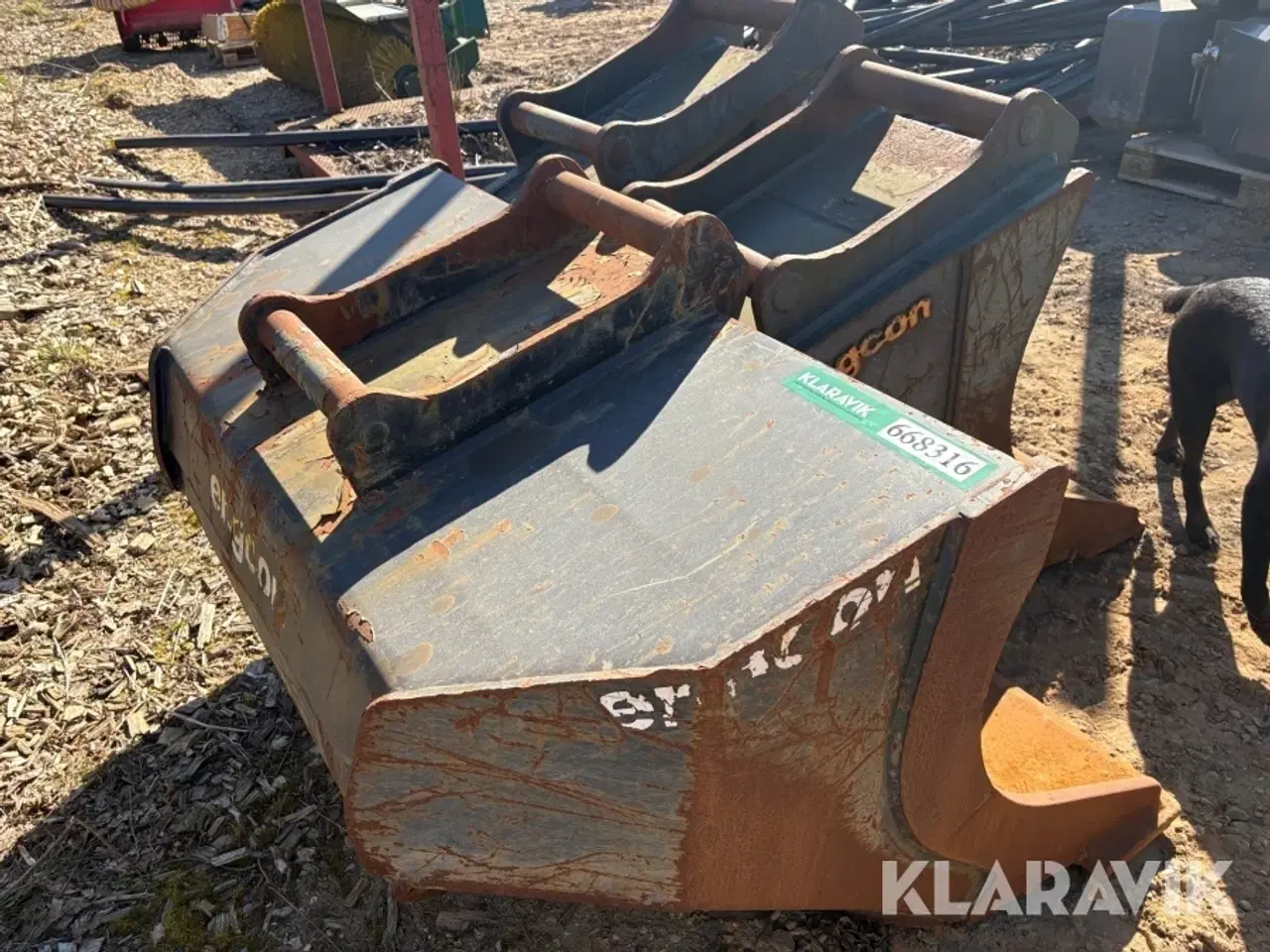 Billede 4 - Skovle Engcon 3 Styk