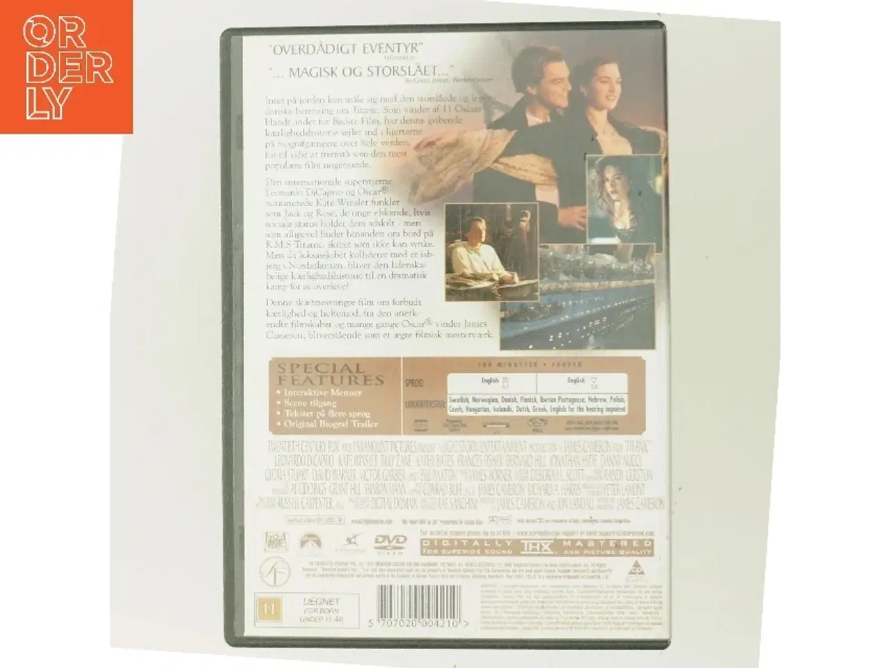 Billede 3 - Titanic med Leonardo DiCaprio (DVD)