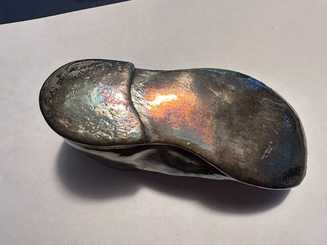 Billede 5 - Forsølvet barnesko