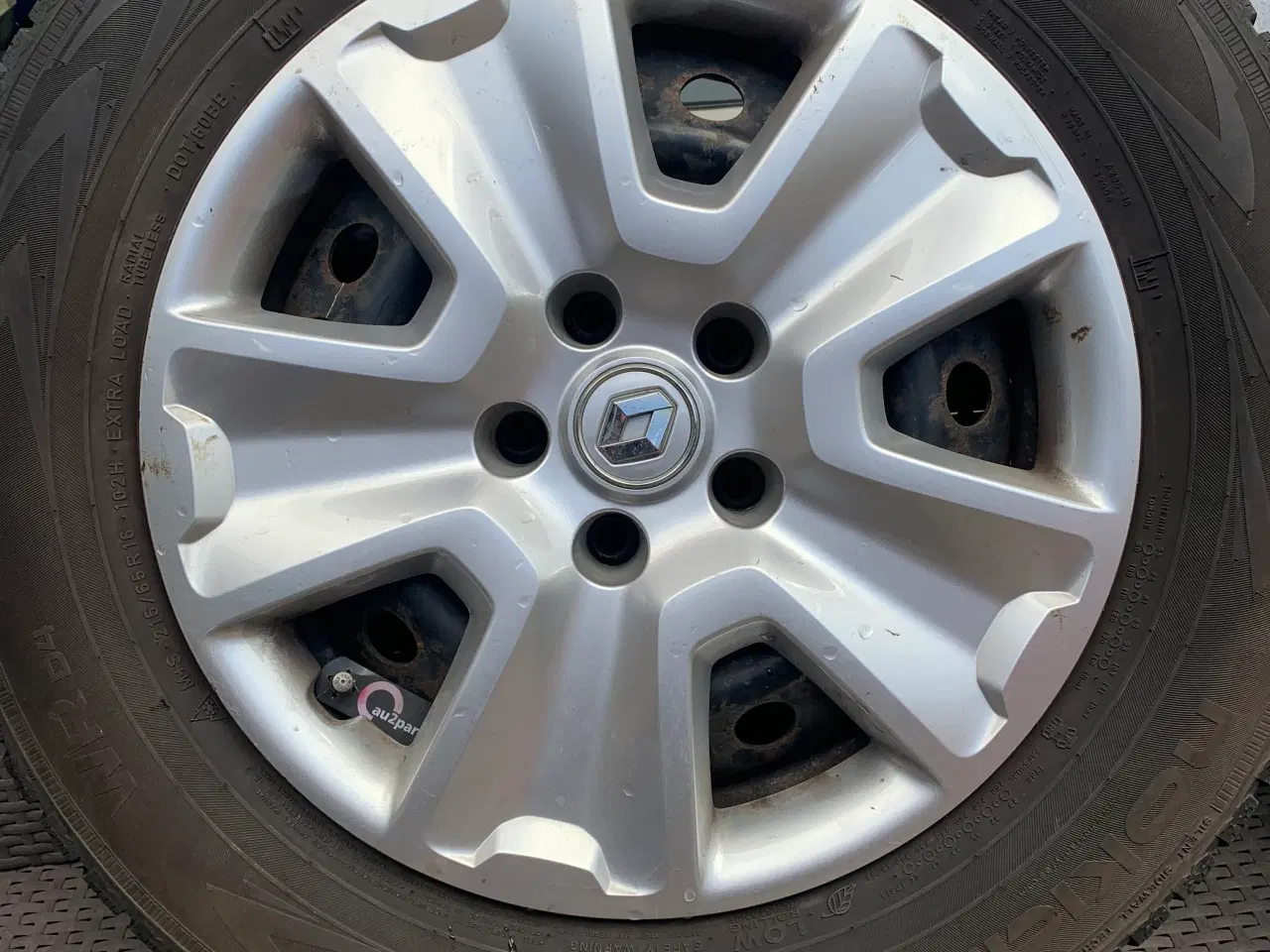 Billede 4 - 4 stk vinterdæk på stålfælge 16” med tpms