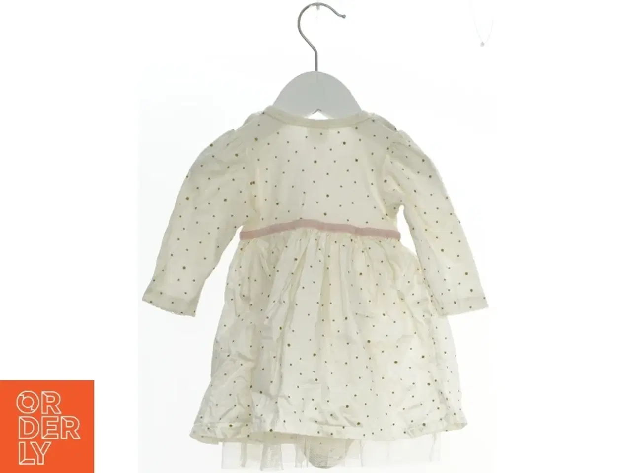 Billede 1 - Baby kjole med prikker fra H&M (str. 68)