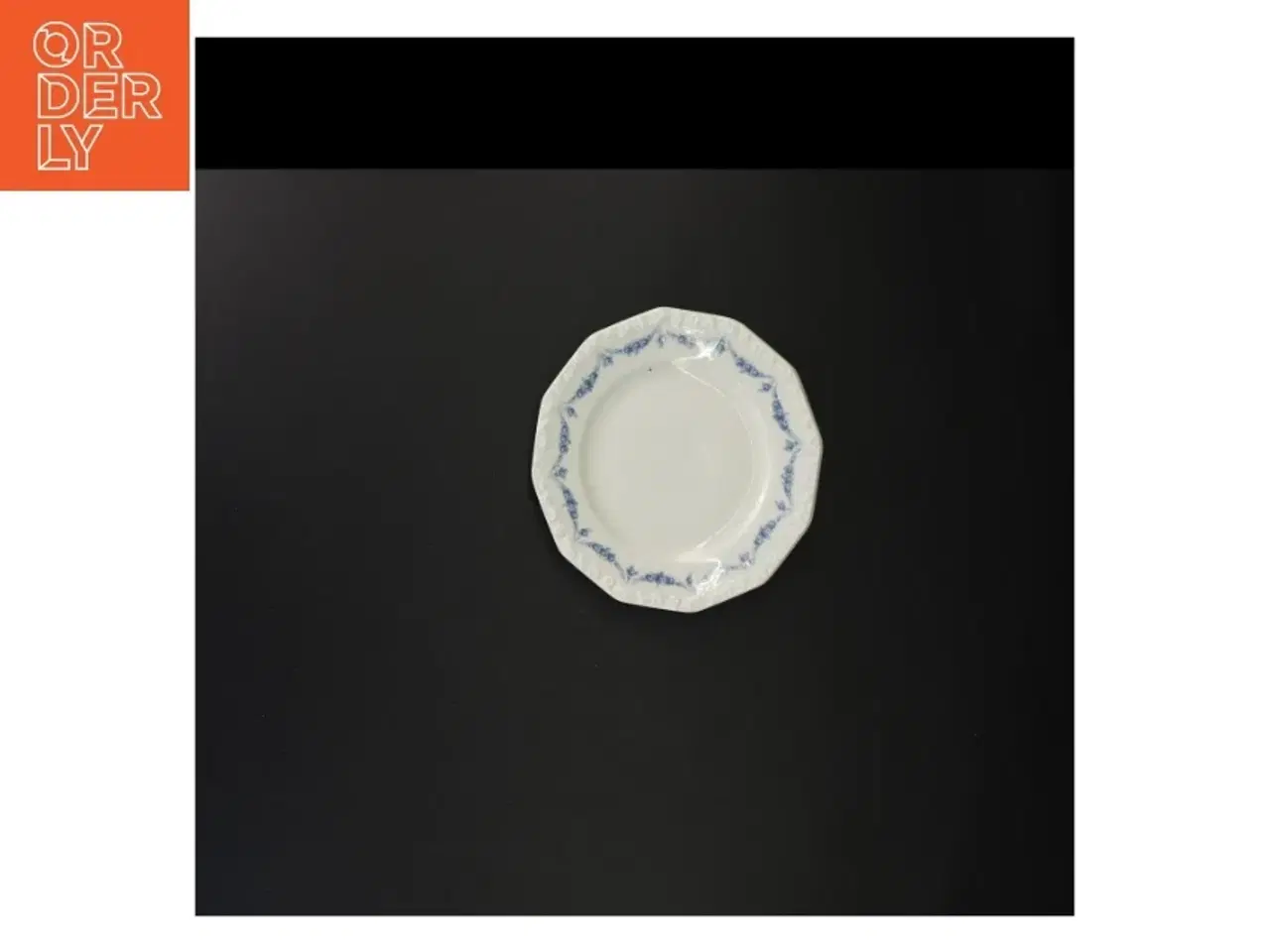 Billede 4 - 2 tallerkener med blåt blomstermønster fra Rosenthal (str. Diameter 15 cm)