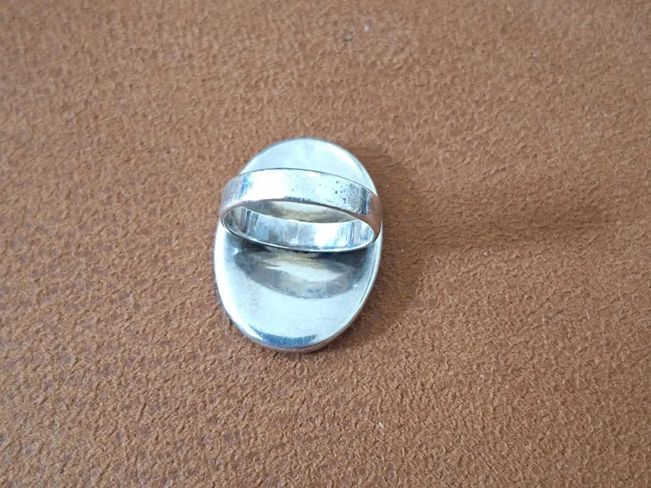 Billede 4 - Oval sølvring 