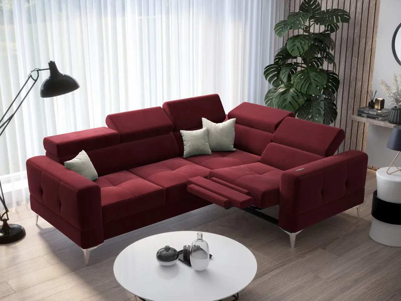 Billede 1 - TUTSEPI RELAX HJØRNESOFA MED SOVEFUNKTION 185X250