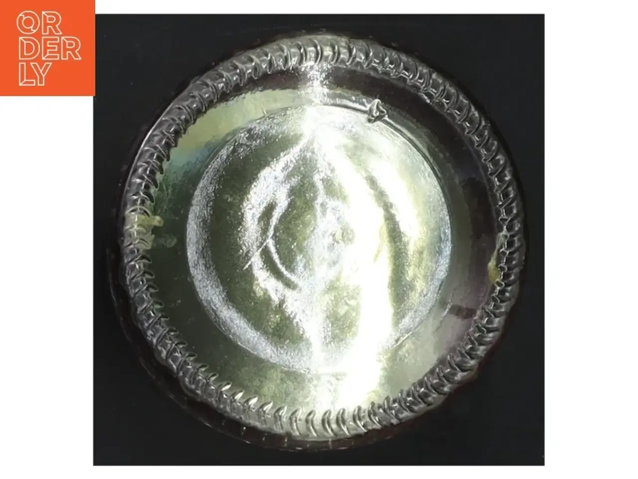 Billede 2 - Glaskrukke med guldlåg (str. Ø 8 cm)