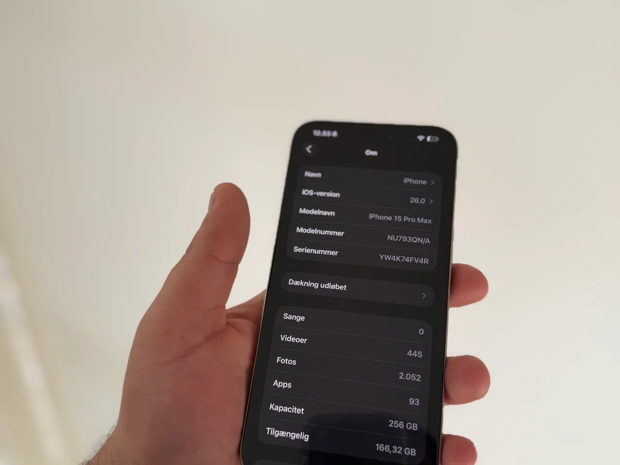 Billede 5 - iPhone 15 Pro Max 256GB næstes som ny
