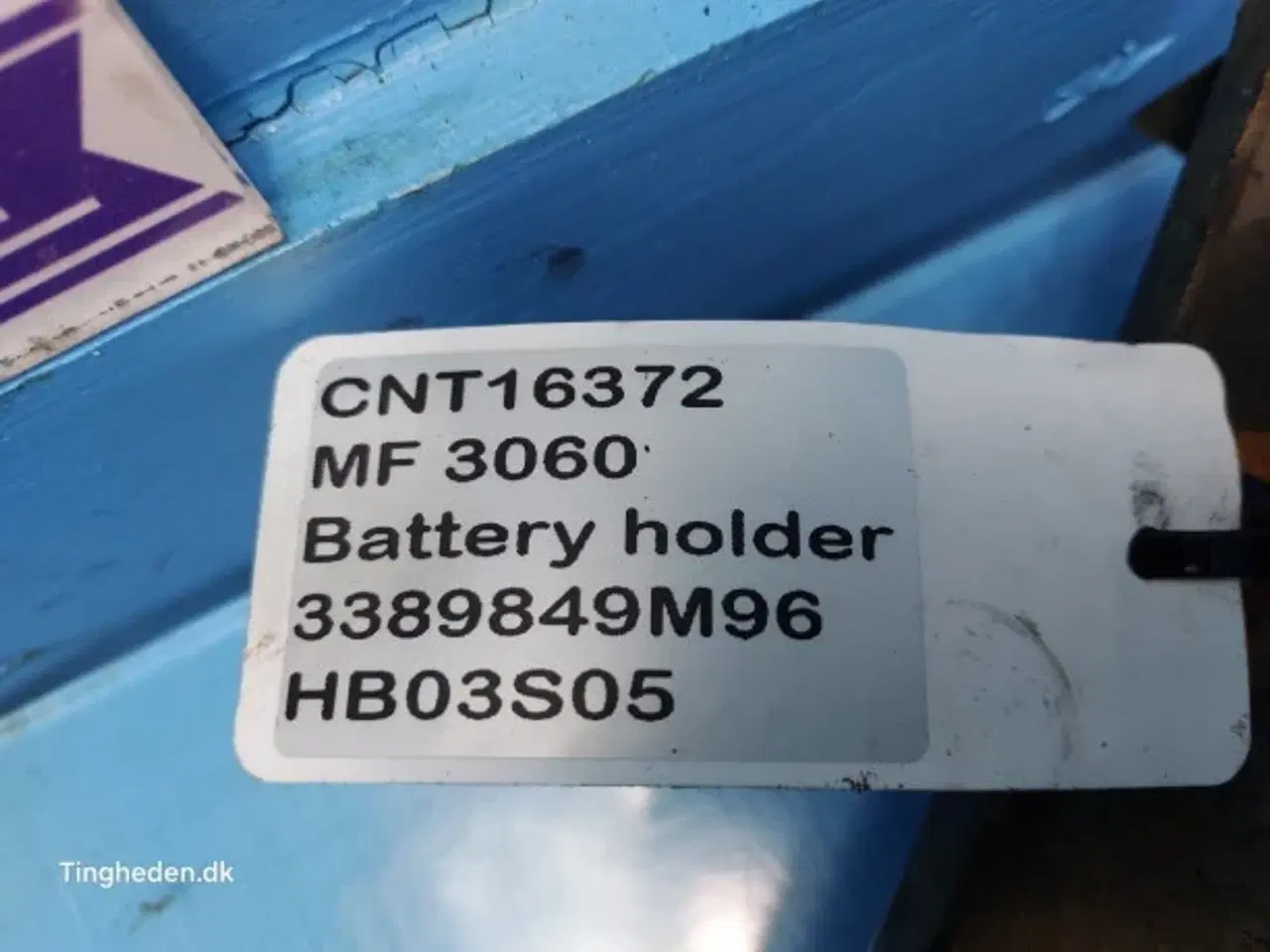 Billede 11 - Massey Ferguson 3060 Batteryholder 3389849M96