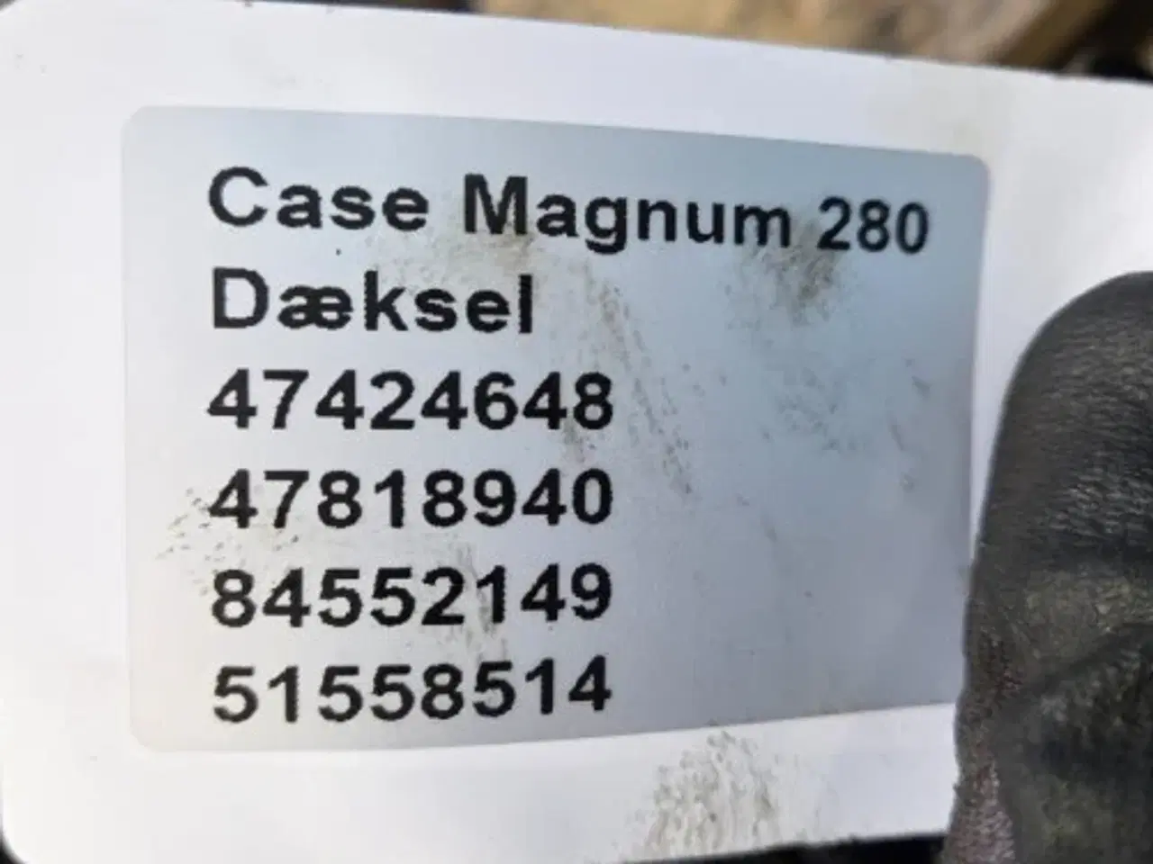 Billede 9 - Case Magnum 280 Dæksel 47424648