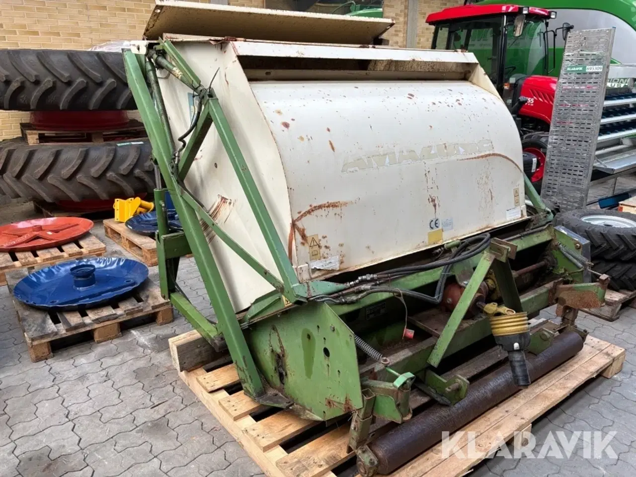 Billede 3 - Vertikalskærer / plænelufter Amazon GHLT150