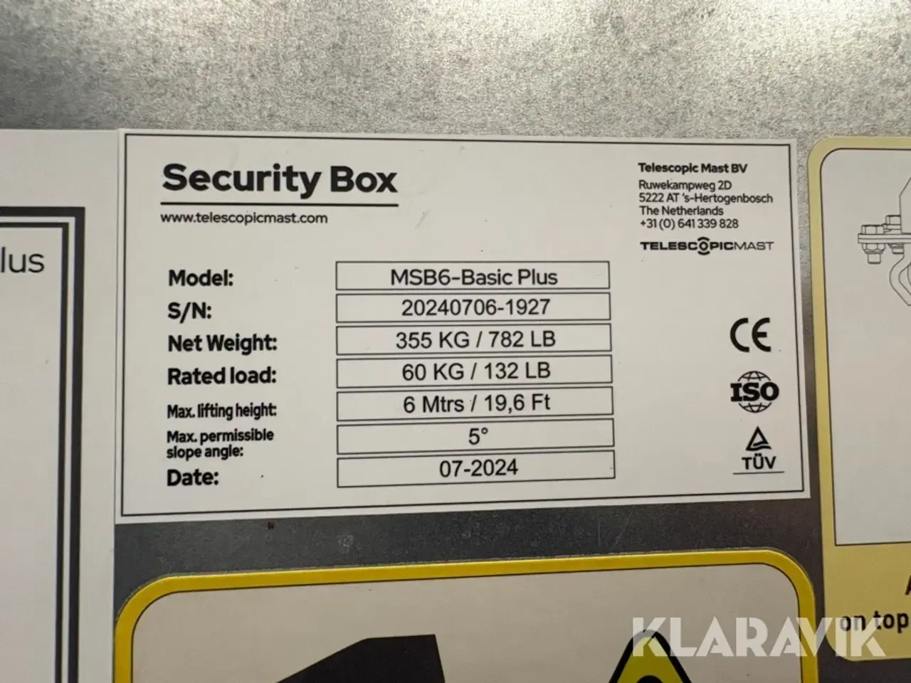 Billede 11 - Lys/kameramast Telescopic Mast MSB6-Basic Plus