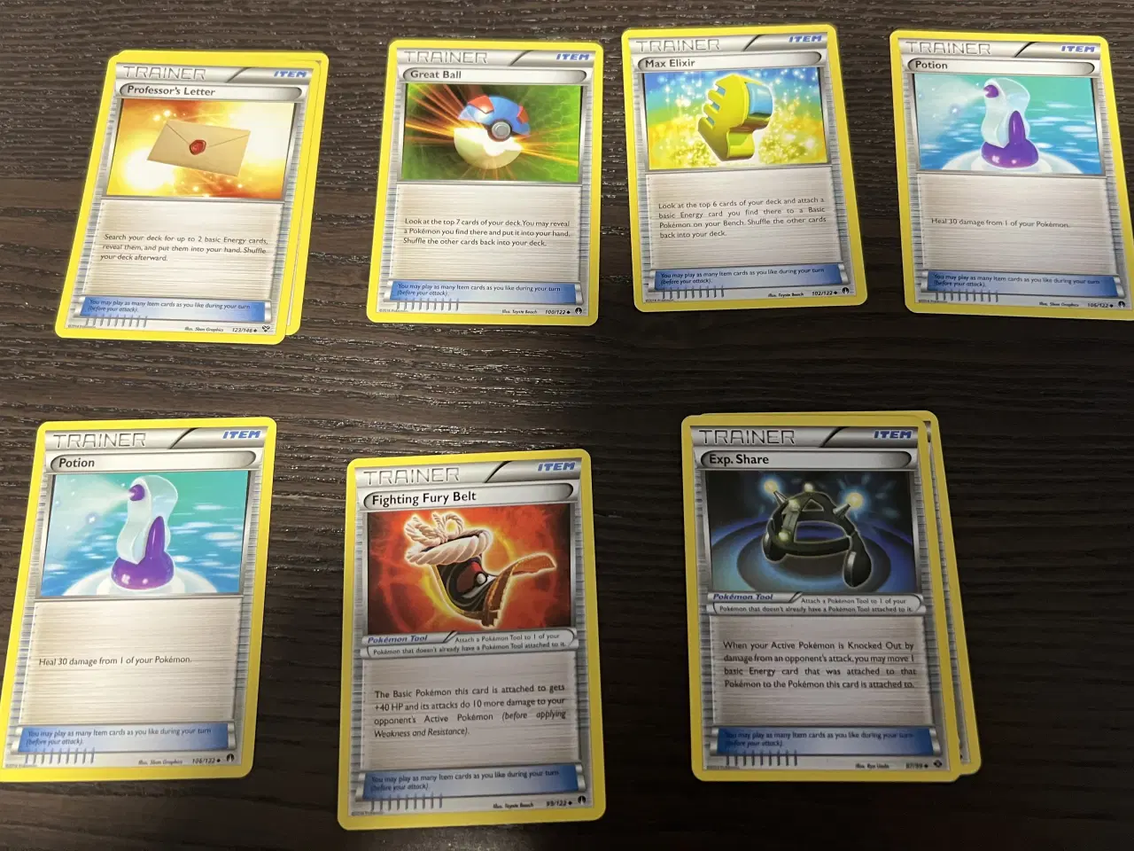 Billede 1 - Pokemon trainer kort - item og supporter