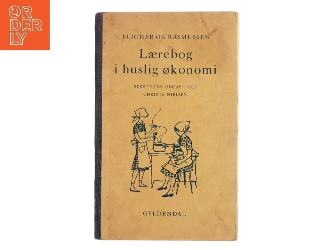 Billede 1 - Retro Lærebog i huslig økonomi af Blicher og Rasmussen (Bog)