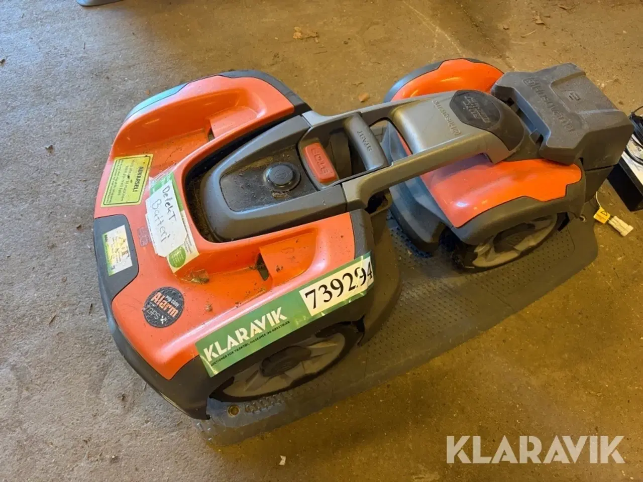 Billede 10 - Robotplæneklipper Husqvarna Professionel 535 AWD knækstyret