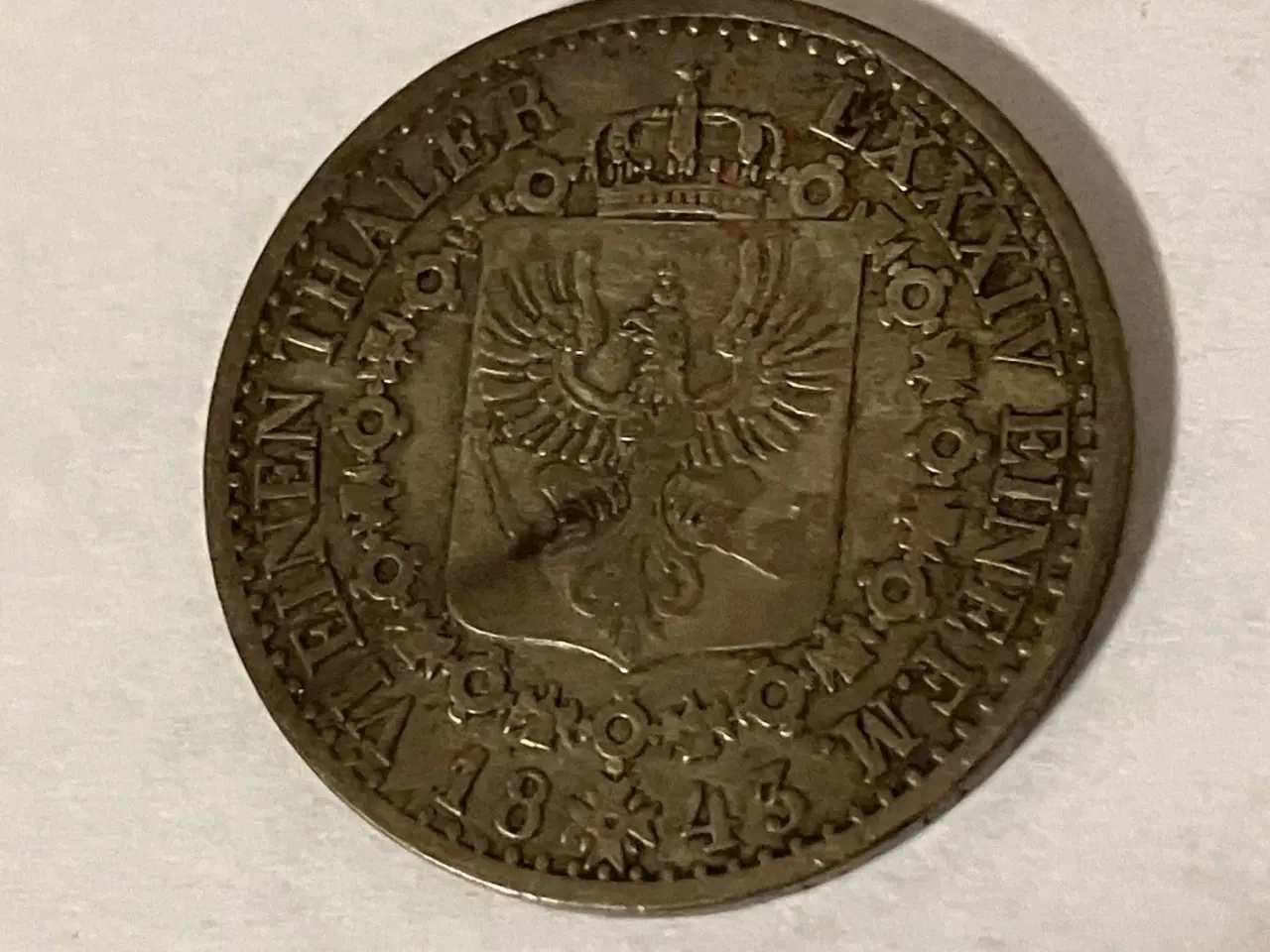 Billede 1 - 1/6 Thaler 1843 Prussia