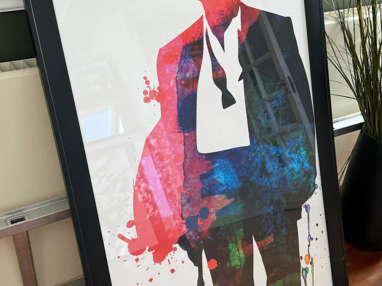 Billede 1 - James Bond kunsttryk i ramme