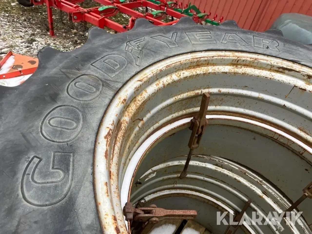 Billede 10 - Tvillingehjul Goodyear 18.4R38 - med klemmer