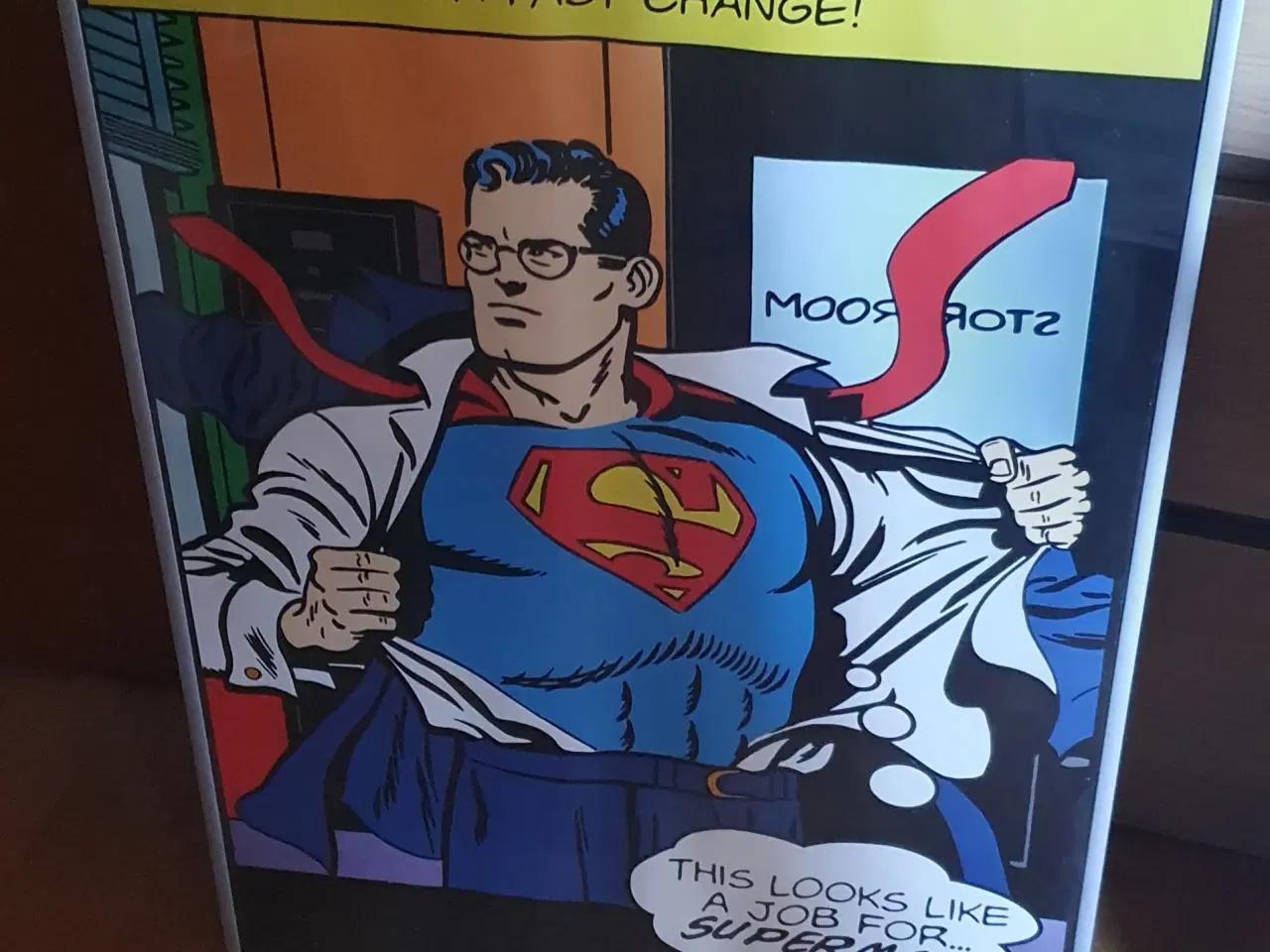 Billede 1 - Superman plakat