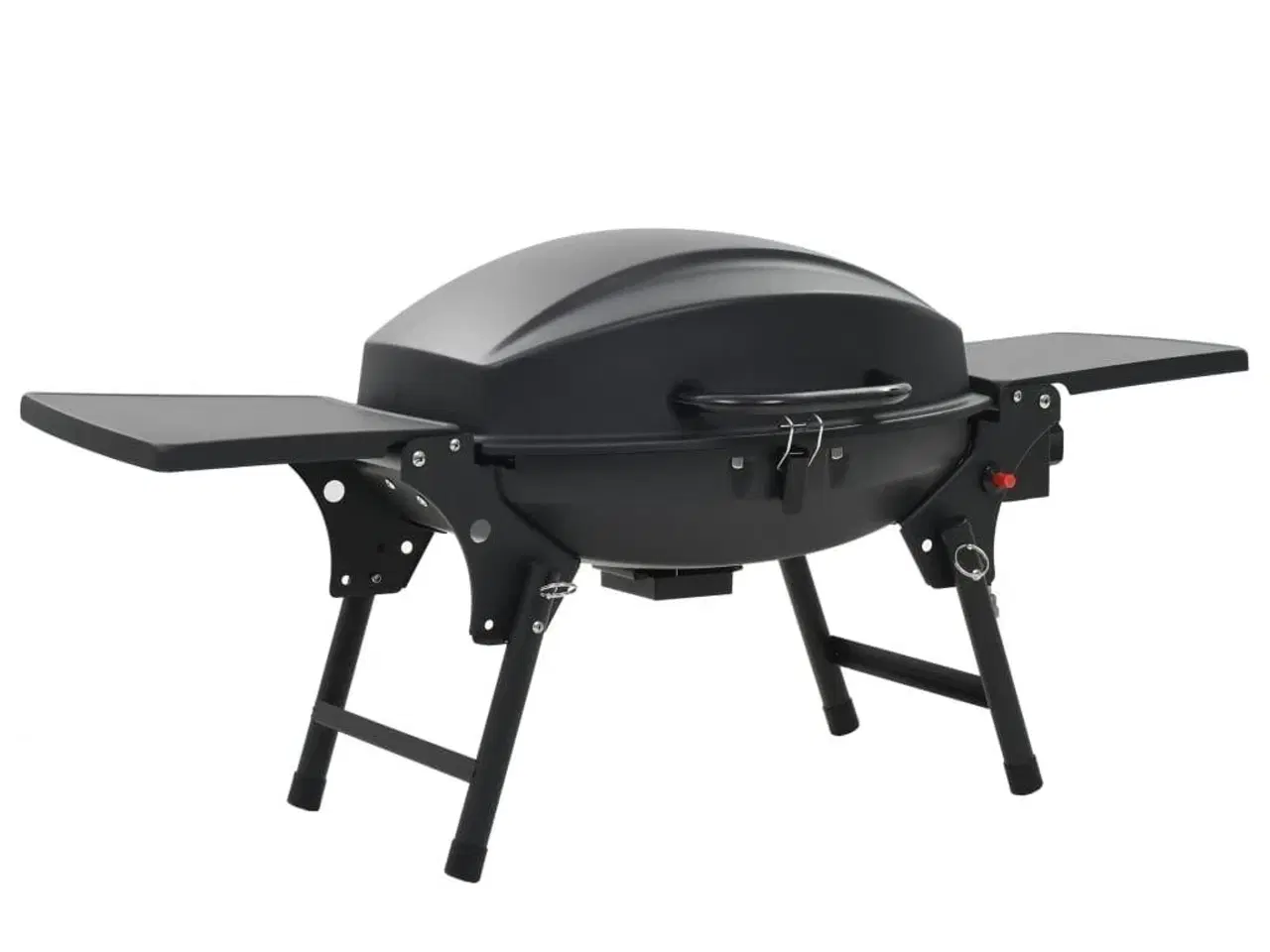 Billede 1 - Transportabel gasgrill med madlavningszone sort