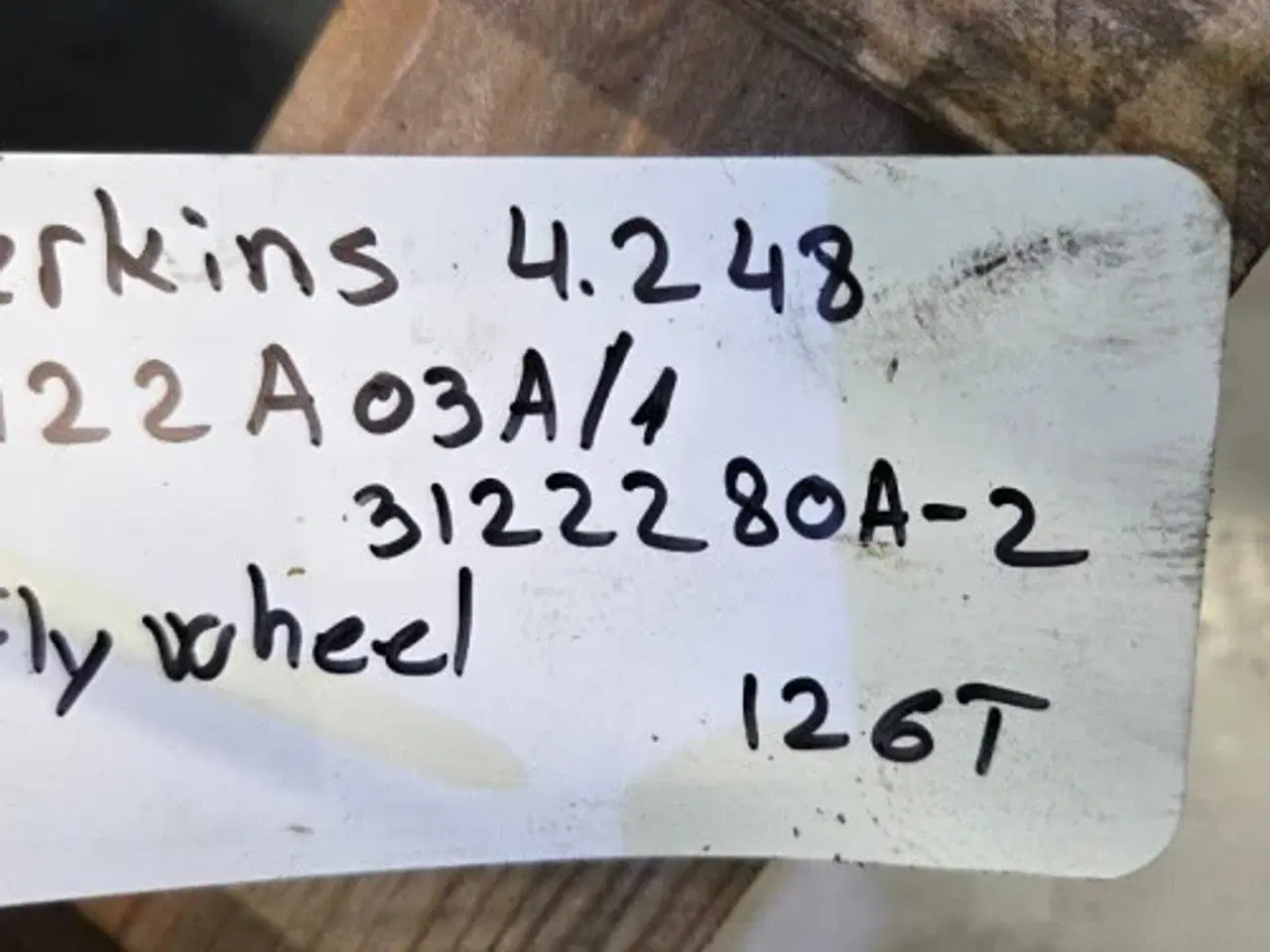 Billede 9 - Perkins 4.248 Svinghjul 3122A03A/1