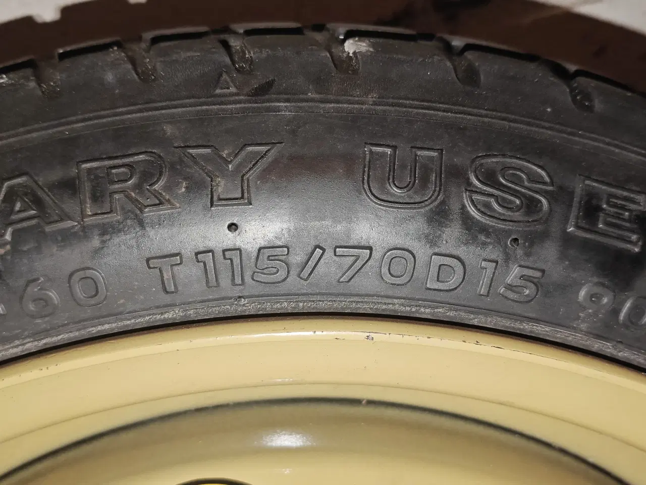 Billede 4 - Smalt 15" nødhjul/reservehjul til Mazda 6