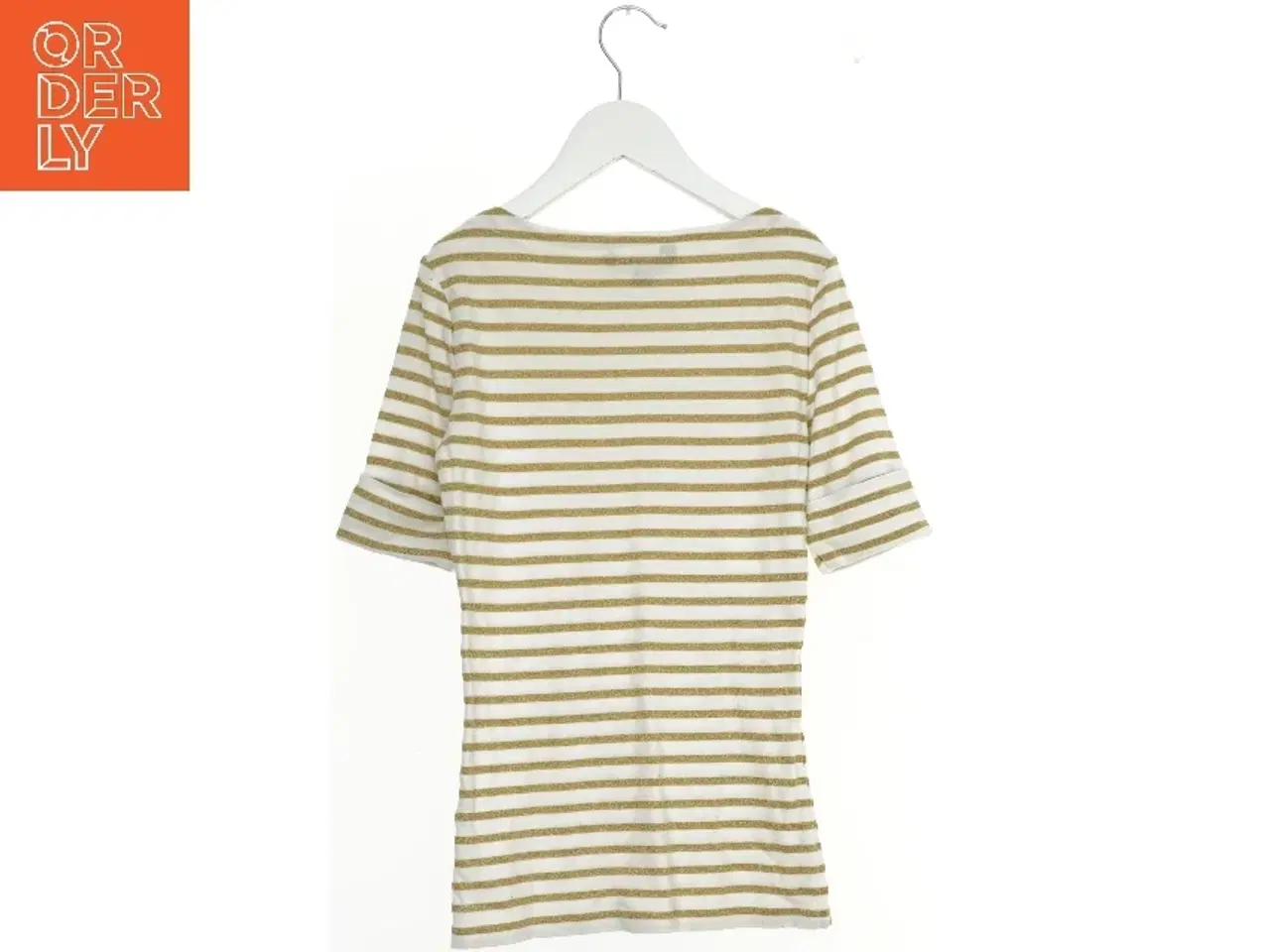 Billede 2 - Stribet kortærmet bluse fra Ralph Lauren (str. XS)