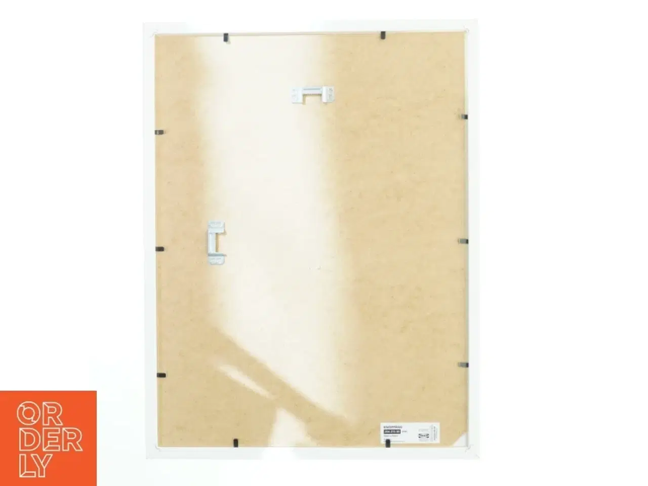 Billede 2 - Hvid billedramme (str. 43x33 cm)