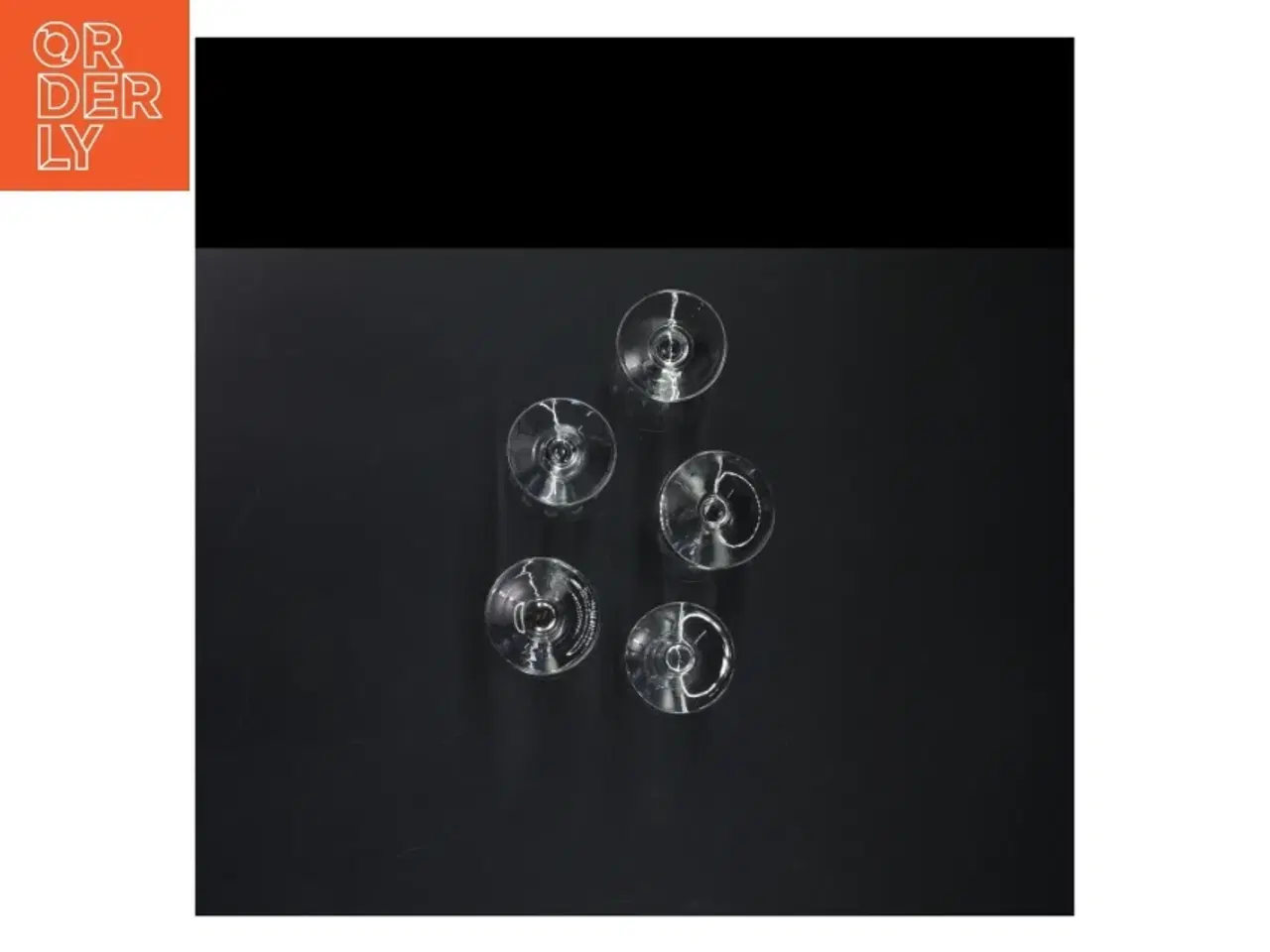 Billede 2 - Sæt af 5 glas (str. 10 cm. 5 styk)