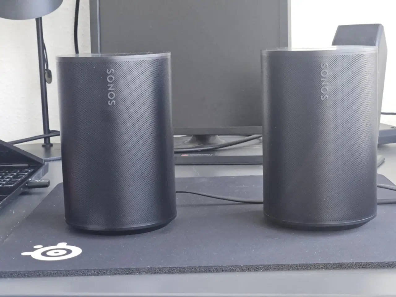 Billede 2 - 2 stk sonos era 100 wifi og bluetooth højtaler.