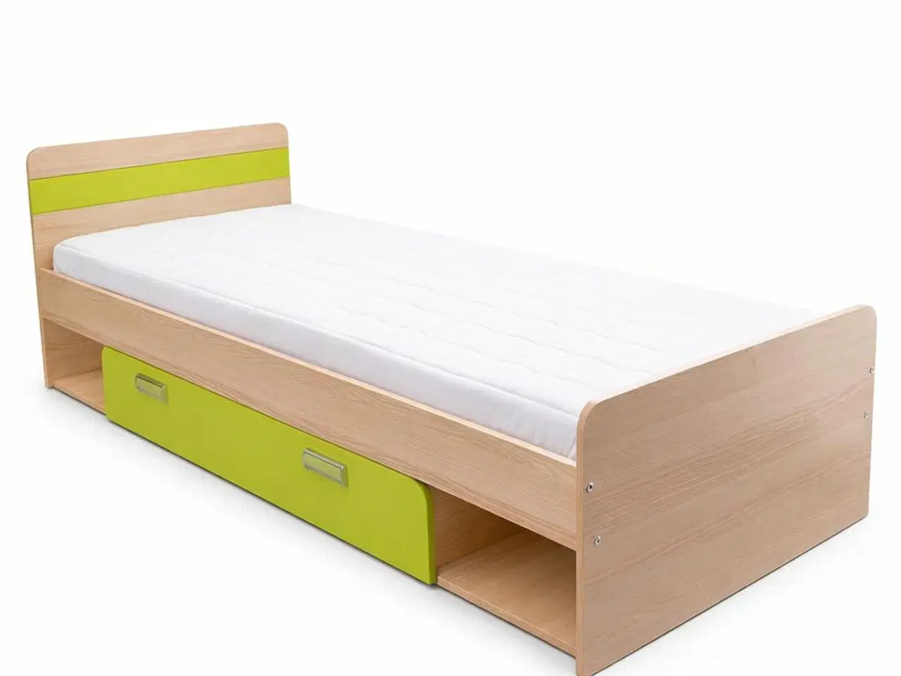 Billede 9 - Børneværelses møbelsæt skab og reoler træ lys træf