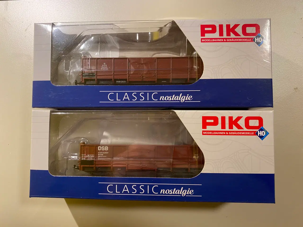 Billede 2 - 2 stk. DSB godsvogne