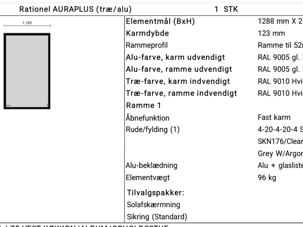 Billede 7 - Rationel træ/alu