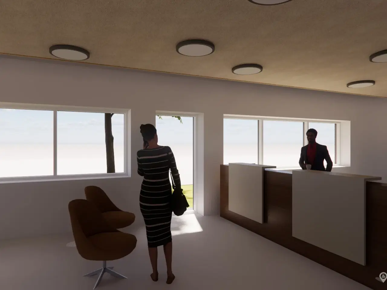 Billede 7 - Moderne kontorfaciliteter til Domicil eller kontor - i hjertet af Danmark