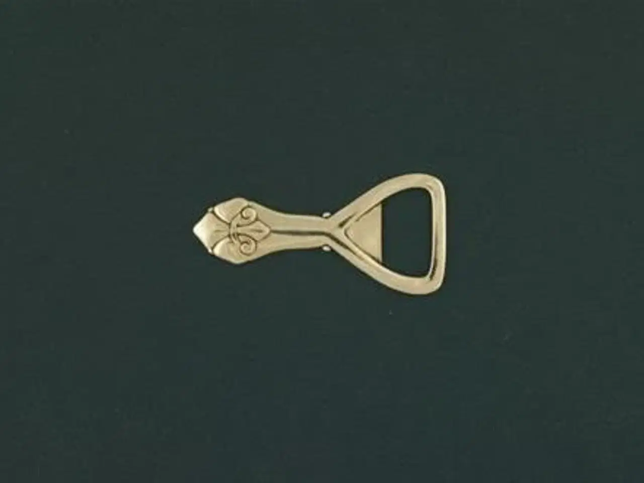 Billede 1 - Fransk Lilje Øloplukker, 8 cm.