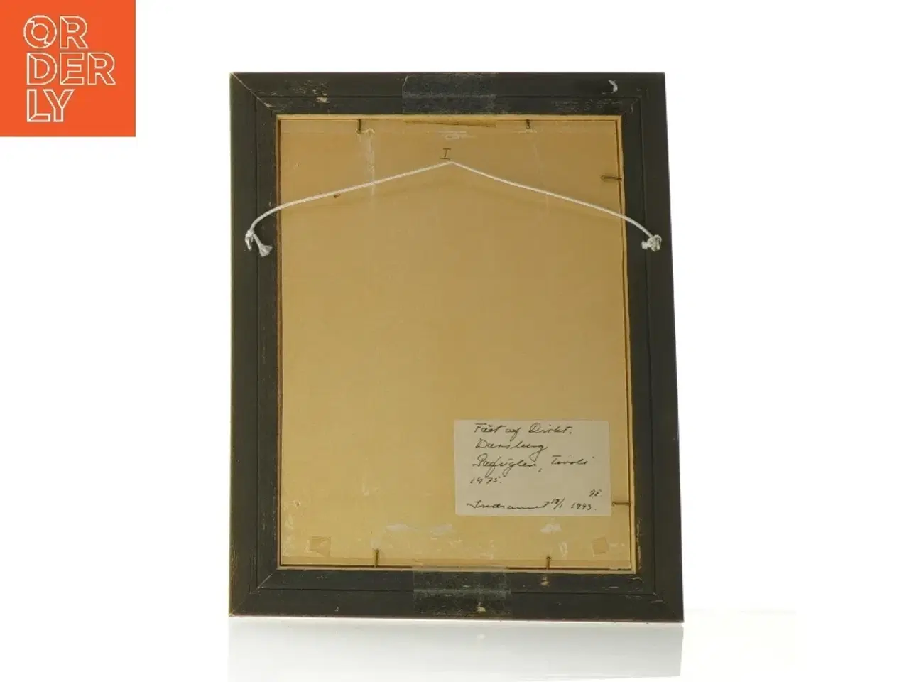 Billede 2 - Indrammet tryk (str. 30,5 x 25,5 cm)