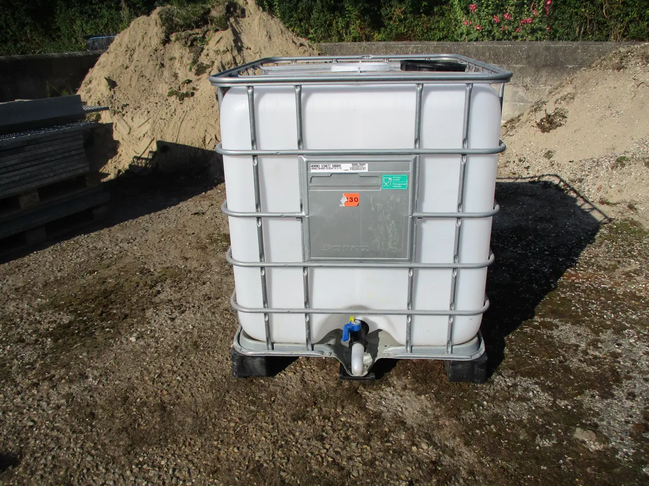 Billede 1 - Palletank, 1000 liter.