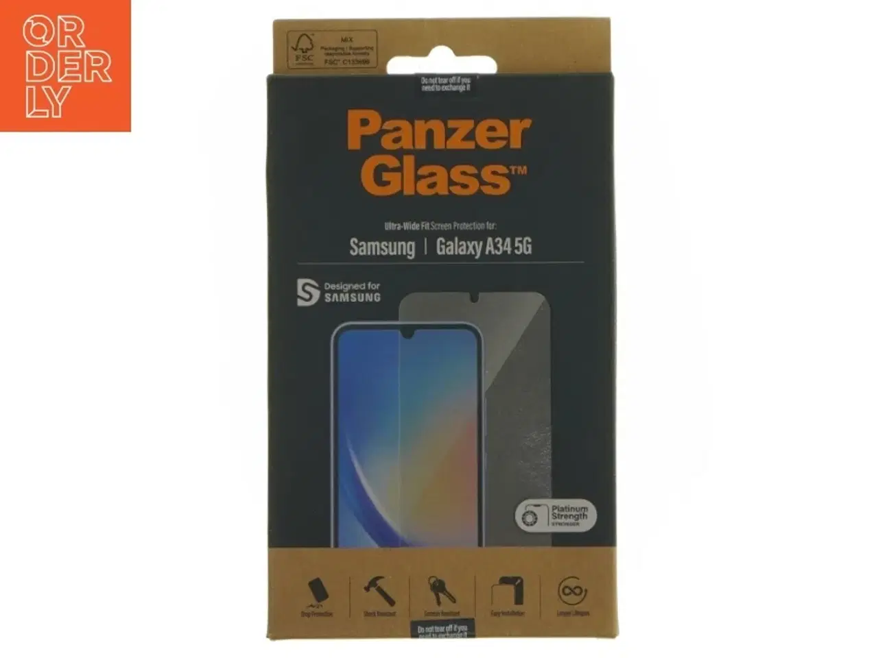 Billede 1 - Panzer Glass skærmbeskytter til Samsung Galaxy A34 5G