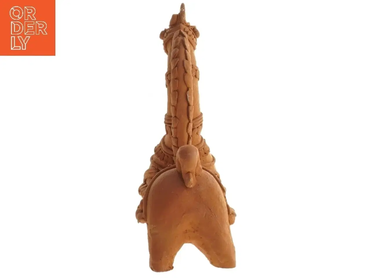 Billede 3 - Terrakotta figur af hest (str. 12x16 cm)