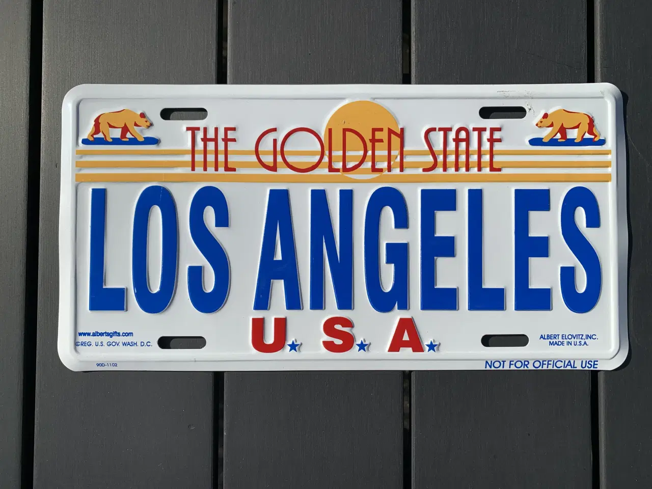 Billede 2 - Flotte metalskilte fra Californien
