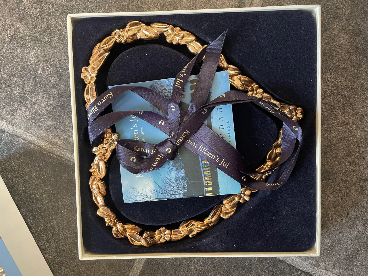 Billede 2 - Rosendahl Karen Blixens forgyldt Julhjerte