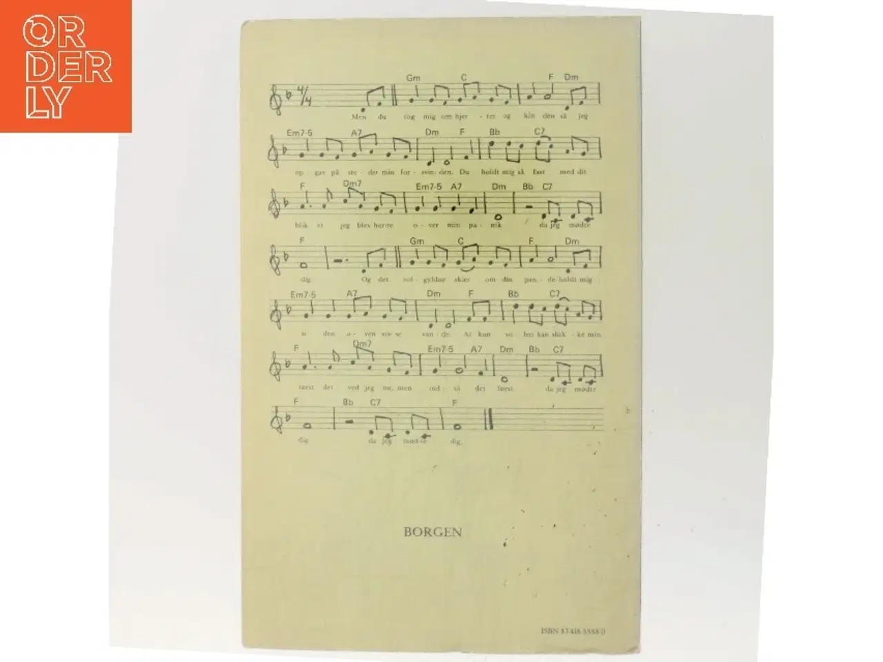 Billede 3 - Oven Visse Vande af Benny Andersen (Bog)